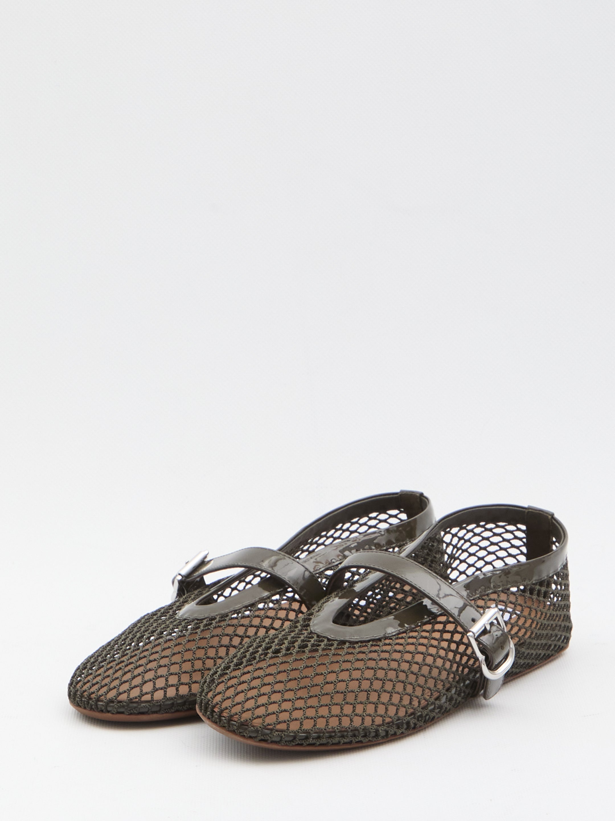 ALAIA 36 mesh flat ballerinas 