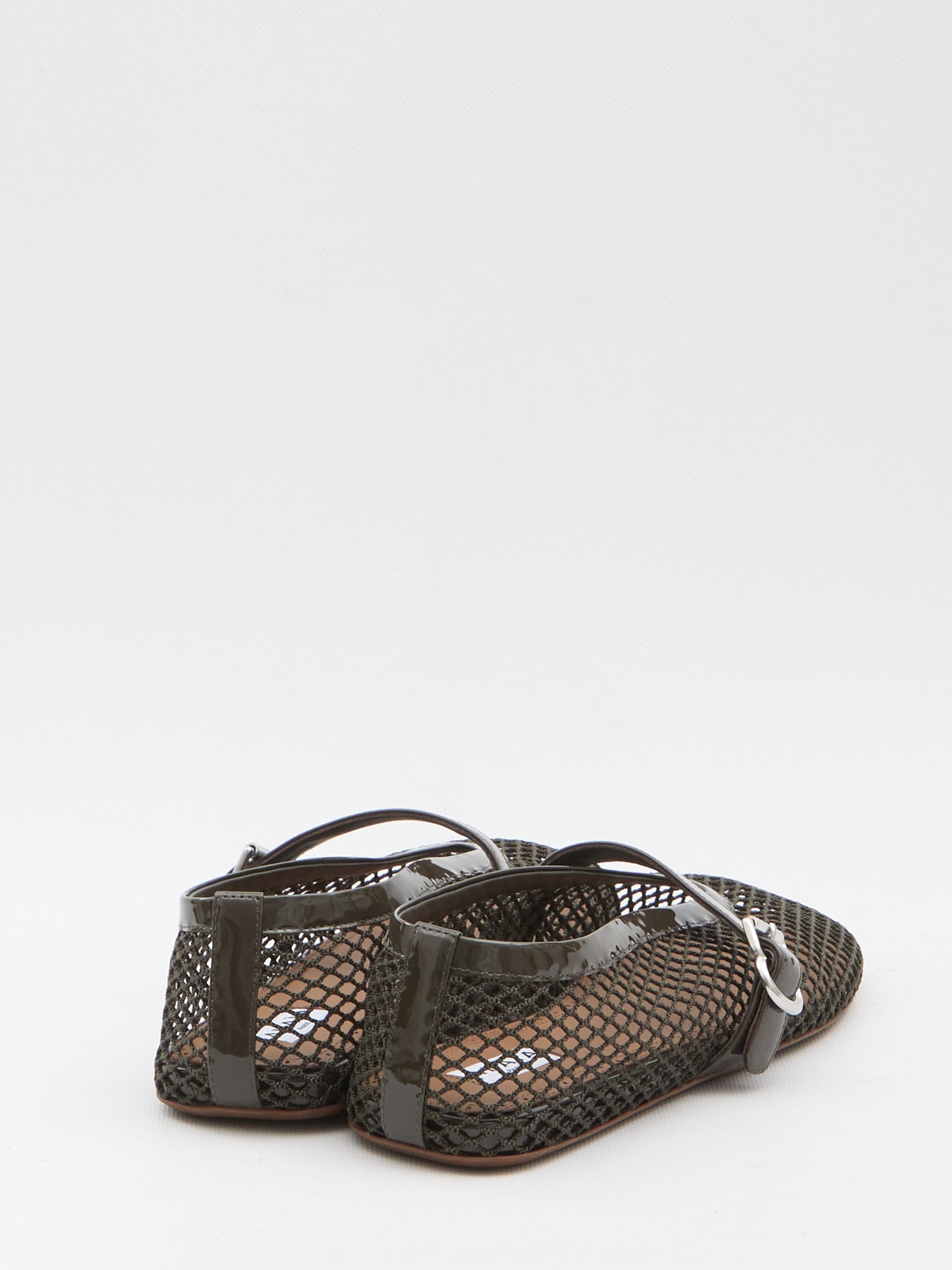 ALAIA 36 mesh flat ballerinas 