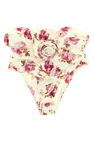 re26 bikini bottoms in floral print fabric