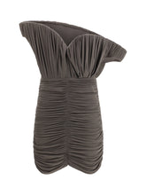 MAGDA BUTRYM 38 asymmetrical petal mini dress 