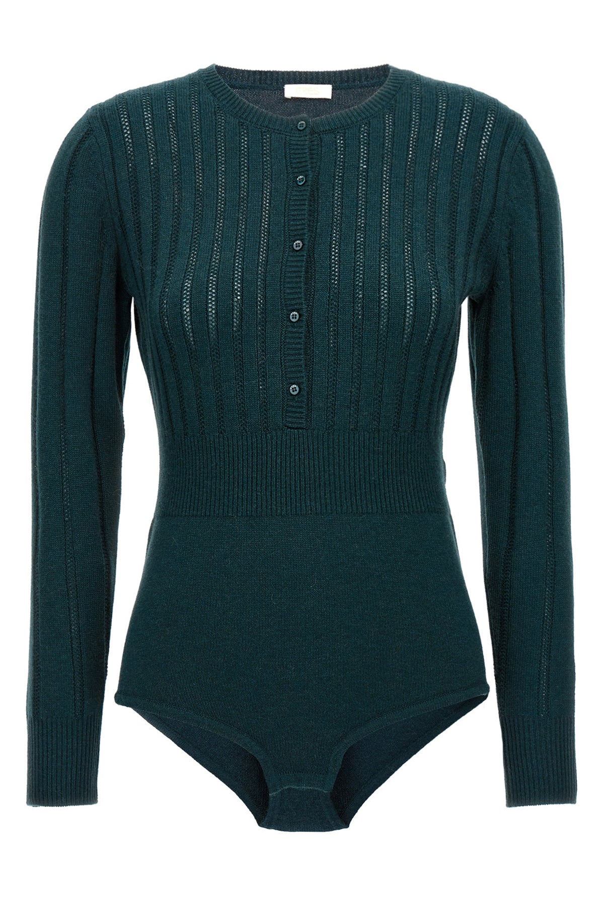 tralala luxe wool and cashmere knit bodysuit