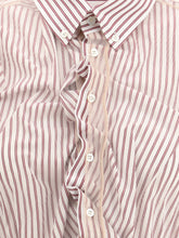 MARGIELA 42 layered tulle striped shirt 