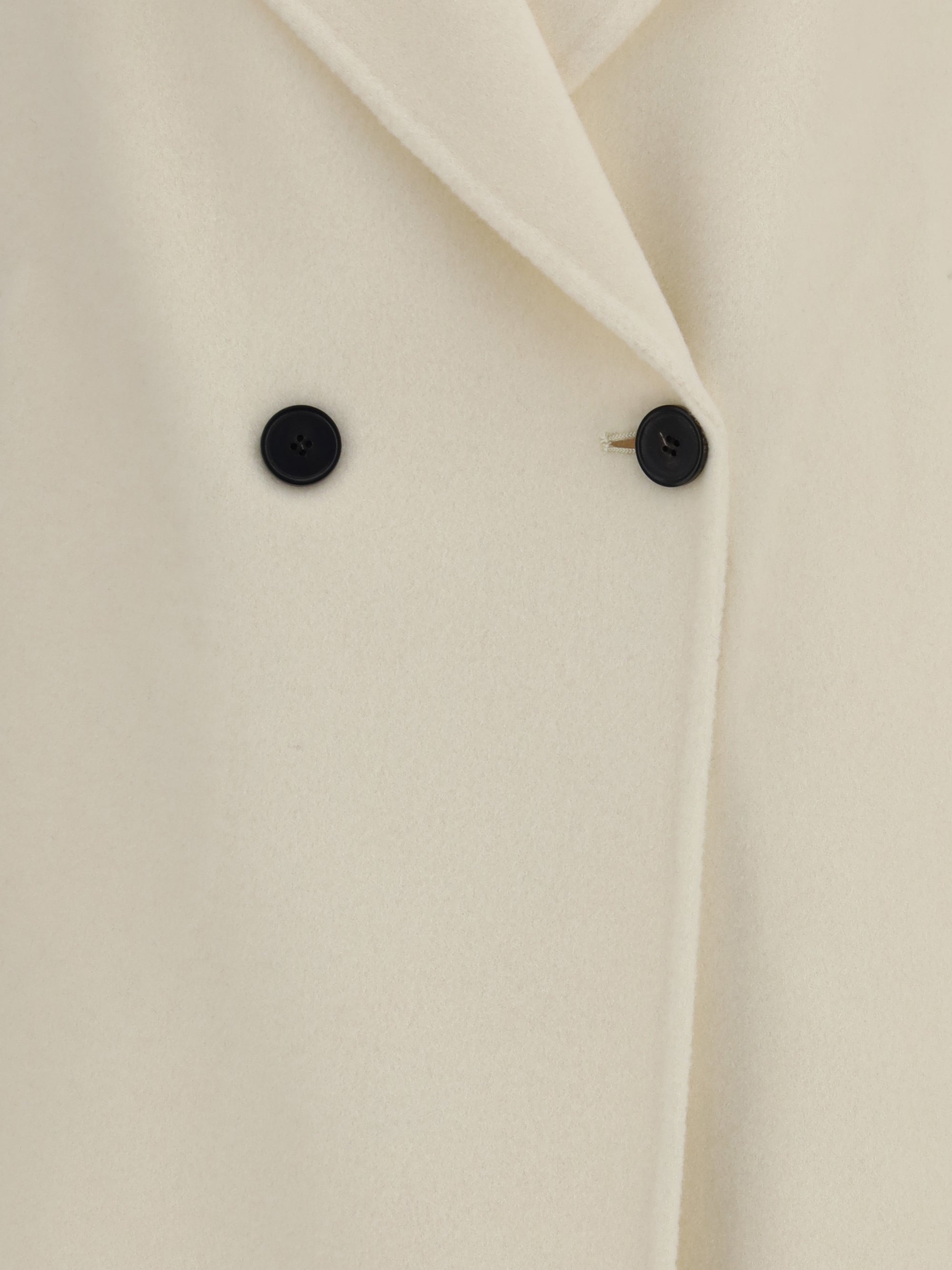 double-breasted long coat