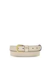 VALENTINO GARAVANI 90 leather belt