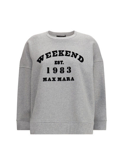MAX MARA WEEKEND L cotton crewneck sweatshirt