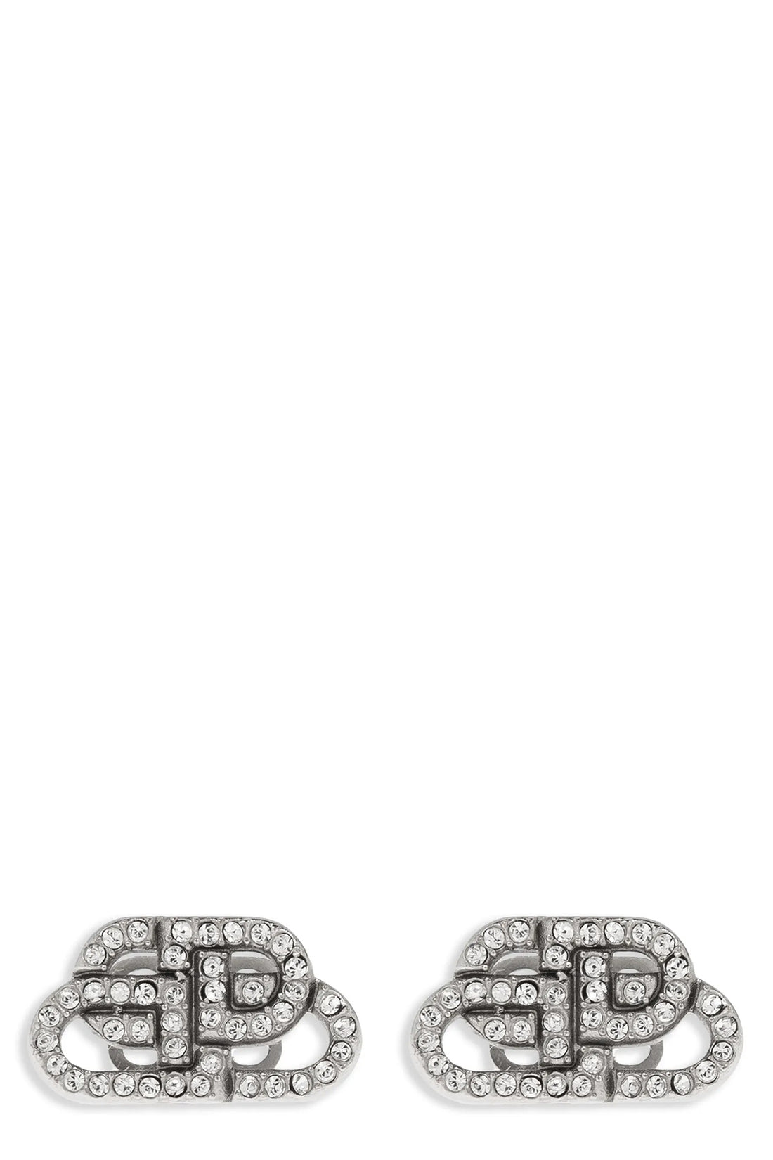 BALENCIAGA OS balenciaga bb xs stud lobe earrings redefine the codes of contemporary luxury