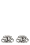balenciaga bb xs stud lobe earrings redefine the codes of contemporary luxury