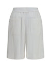 cotton piqué shorts