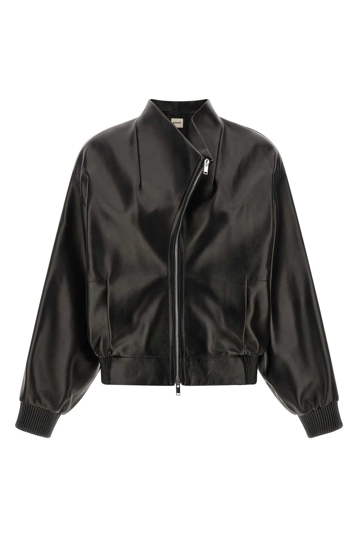 the khaite ixin jacket redefines the codes of outerwear through a relaxed silh