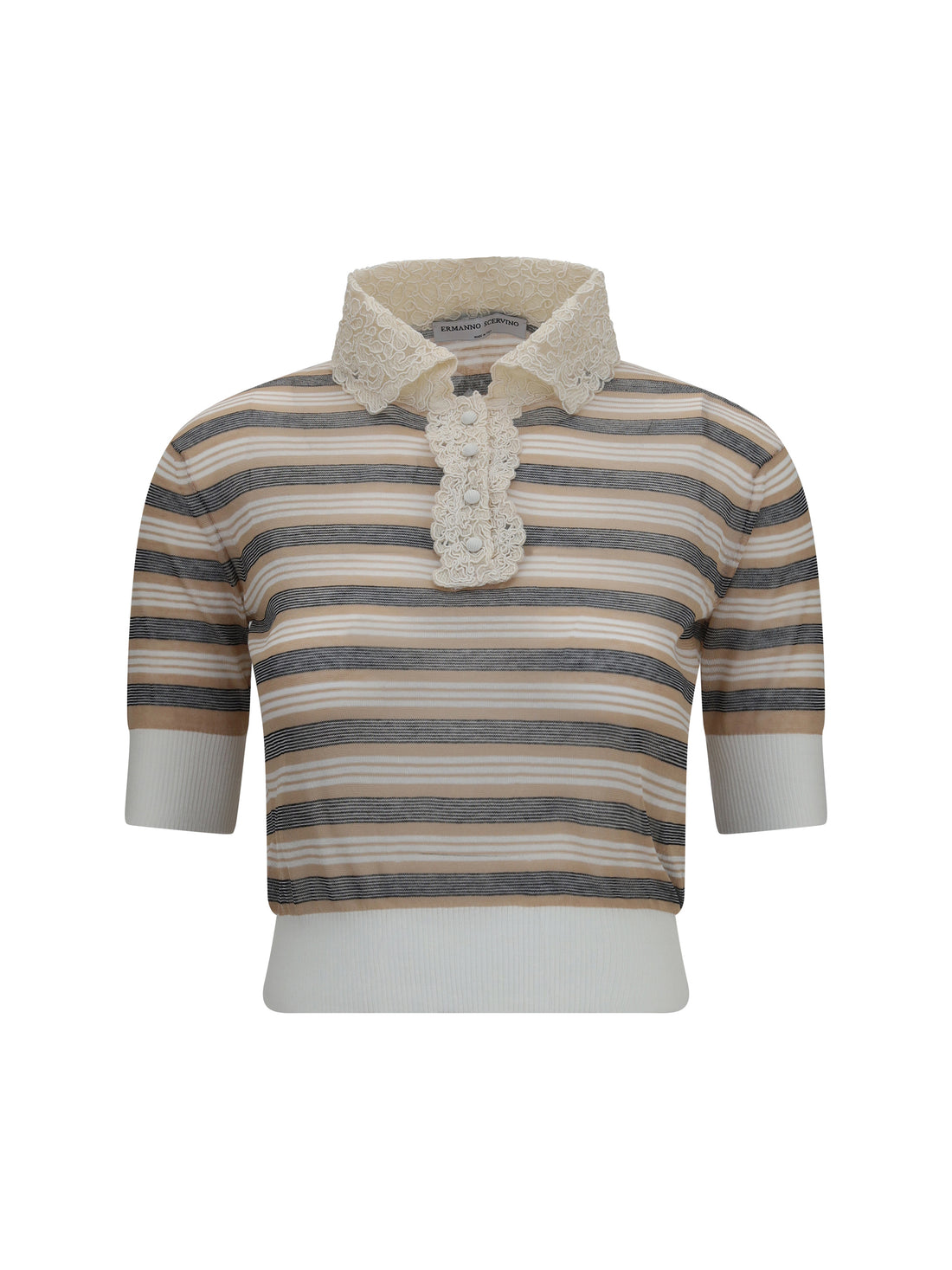 ERMANNO SCERVINO 40 short-sleeve sweater