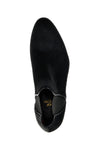 calf hair ankle boots