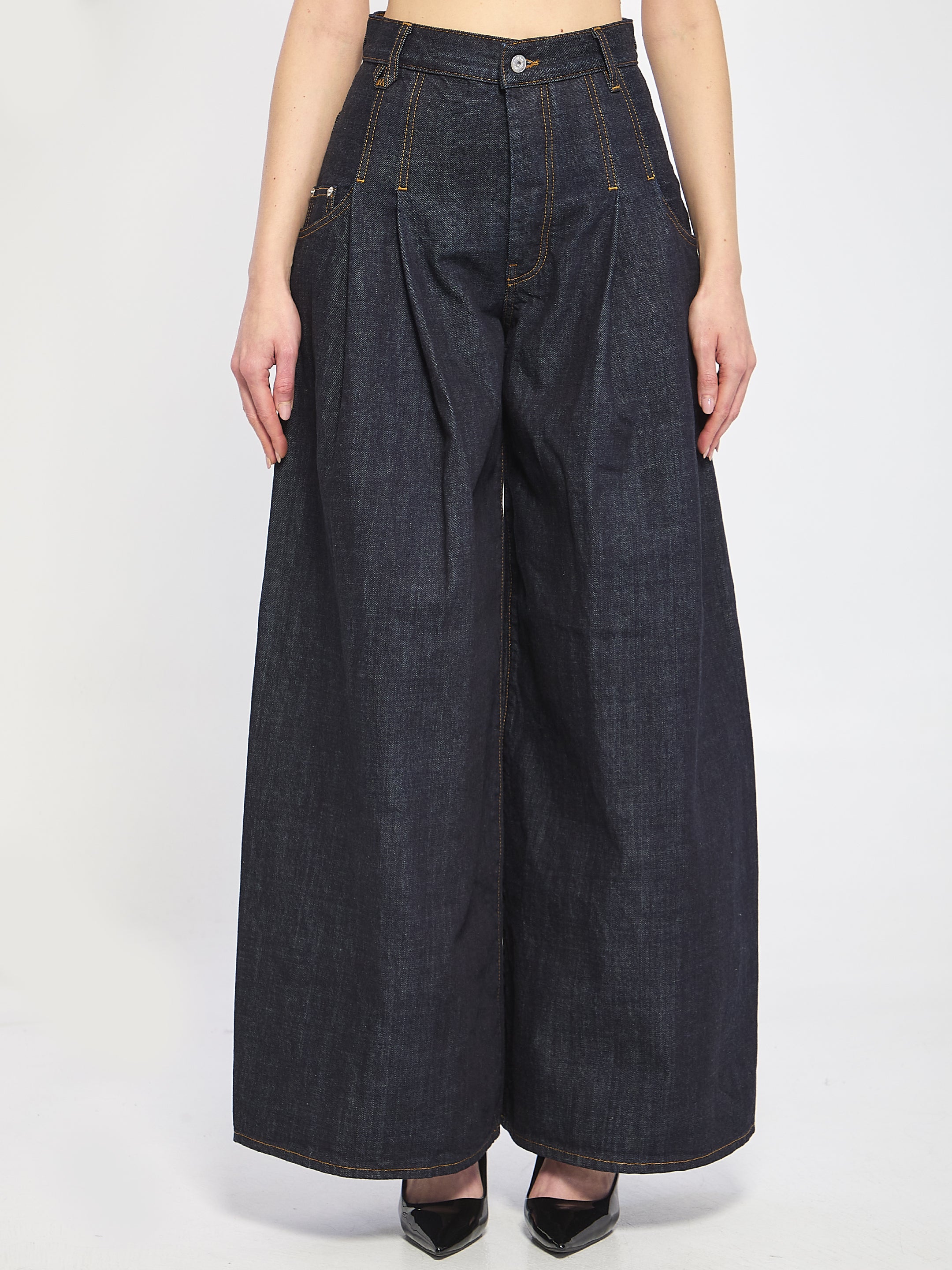 JACQUEMUS 25 souro de-nimes denim pants
