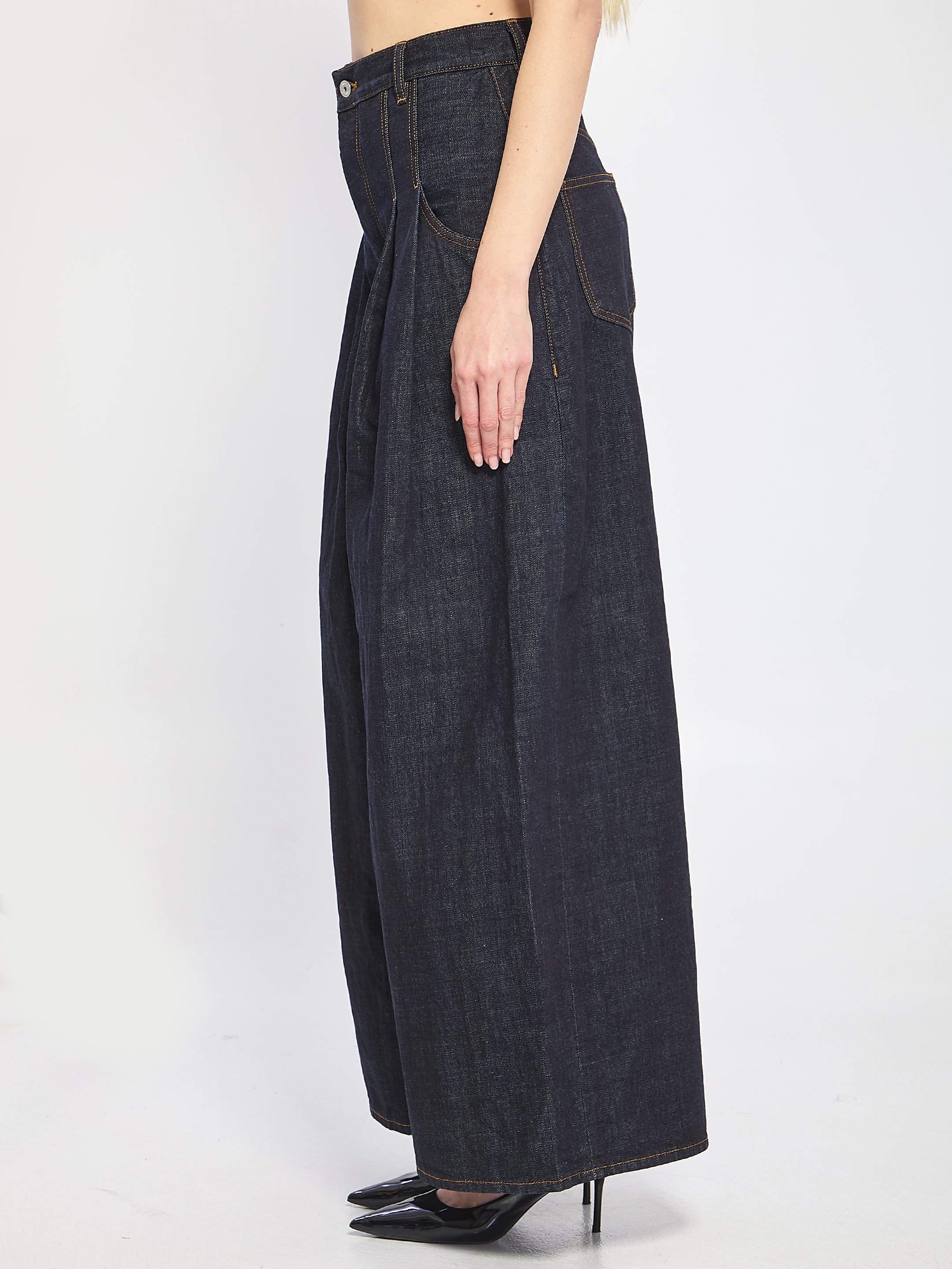 JACQUEMUS 25 souro de-nimes denim pants