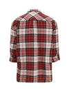 elishaw check shirt