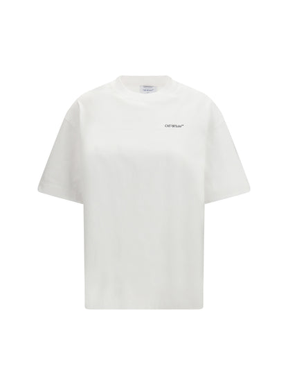 OFF-WHITE M half arrow skate logo t-shirt