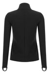 the second-skin jersey by courrèges defines a tight and structured silhouette
