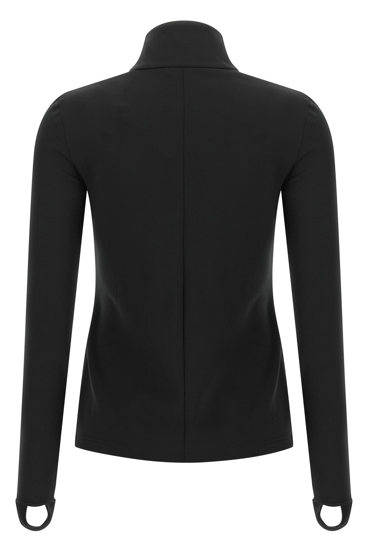 the second-skin jersey by courrèges defines a tight and structured silhouette