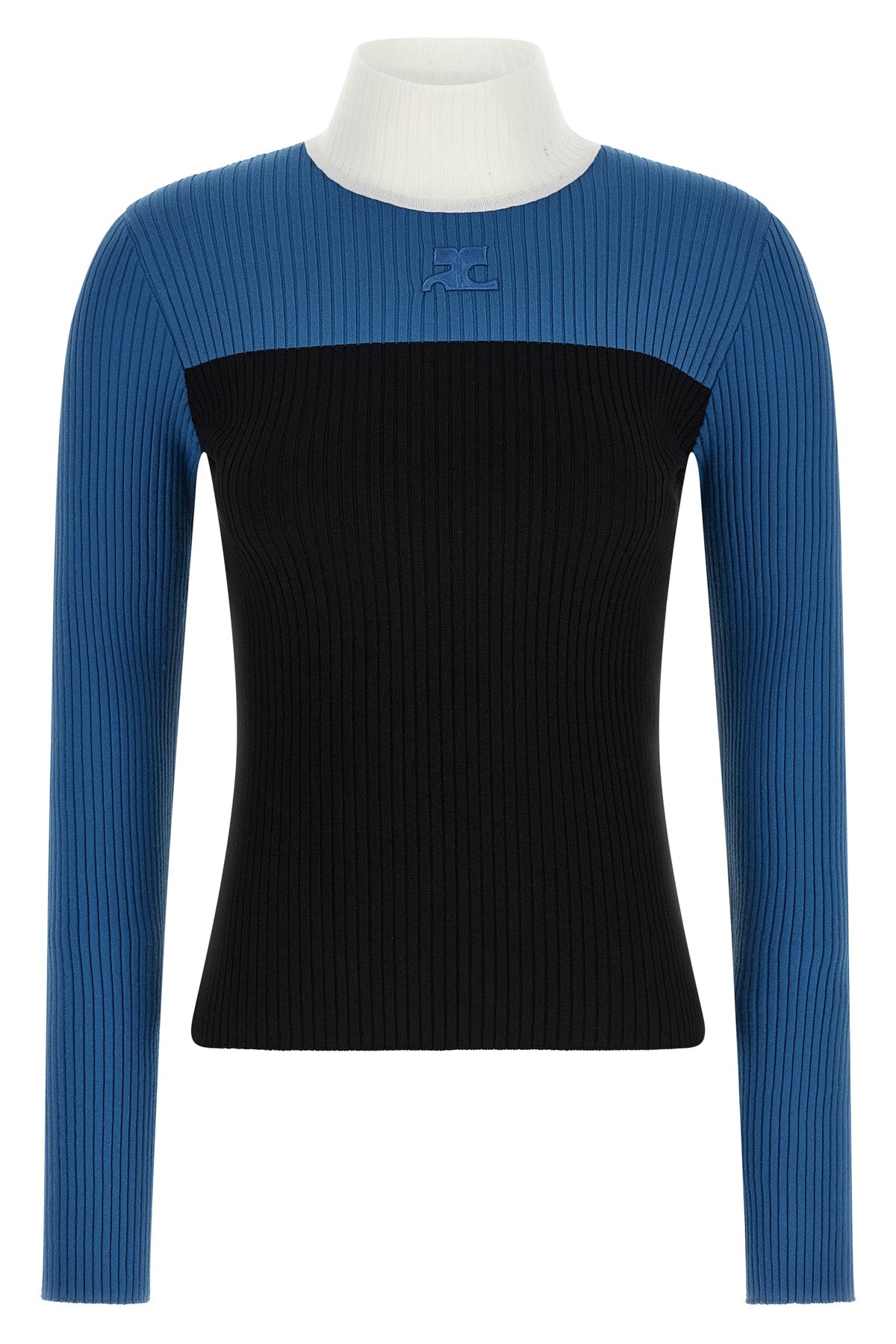 the courrèges knit redefines the codes of contemporary knitwear through a tight
