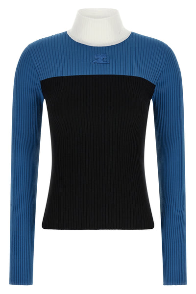 the courrèges knit redefines the codes of contemporary knitwear through a tight
