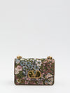 vain bag in jacquard fabric