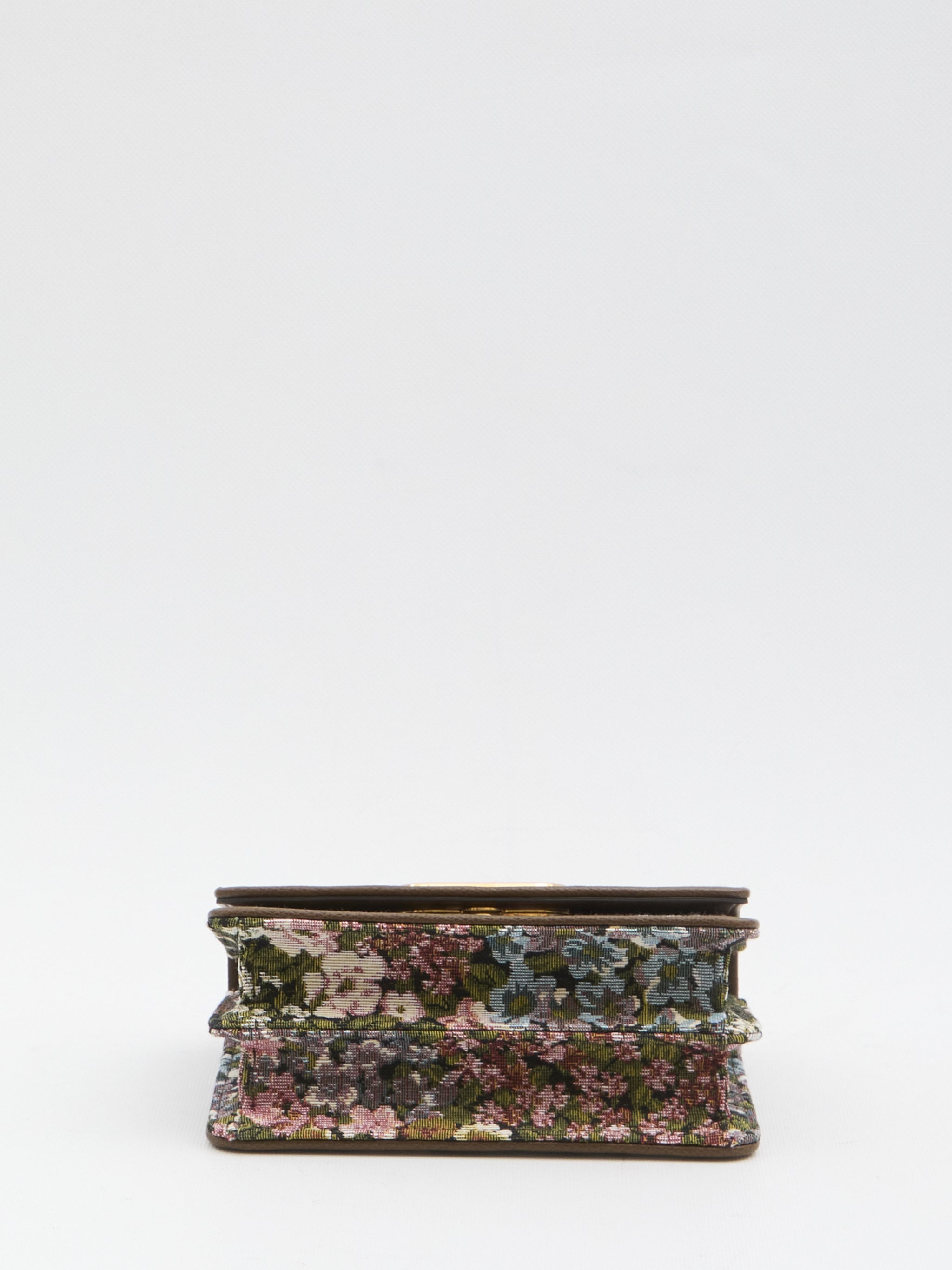 vain bag in jacquard fabric