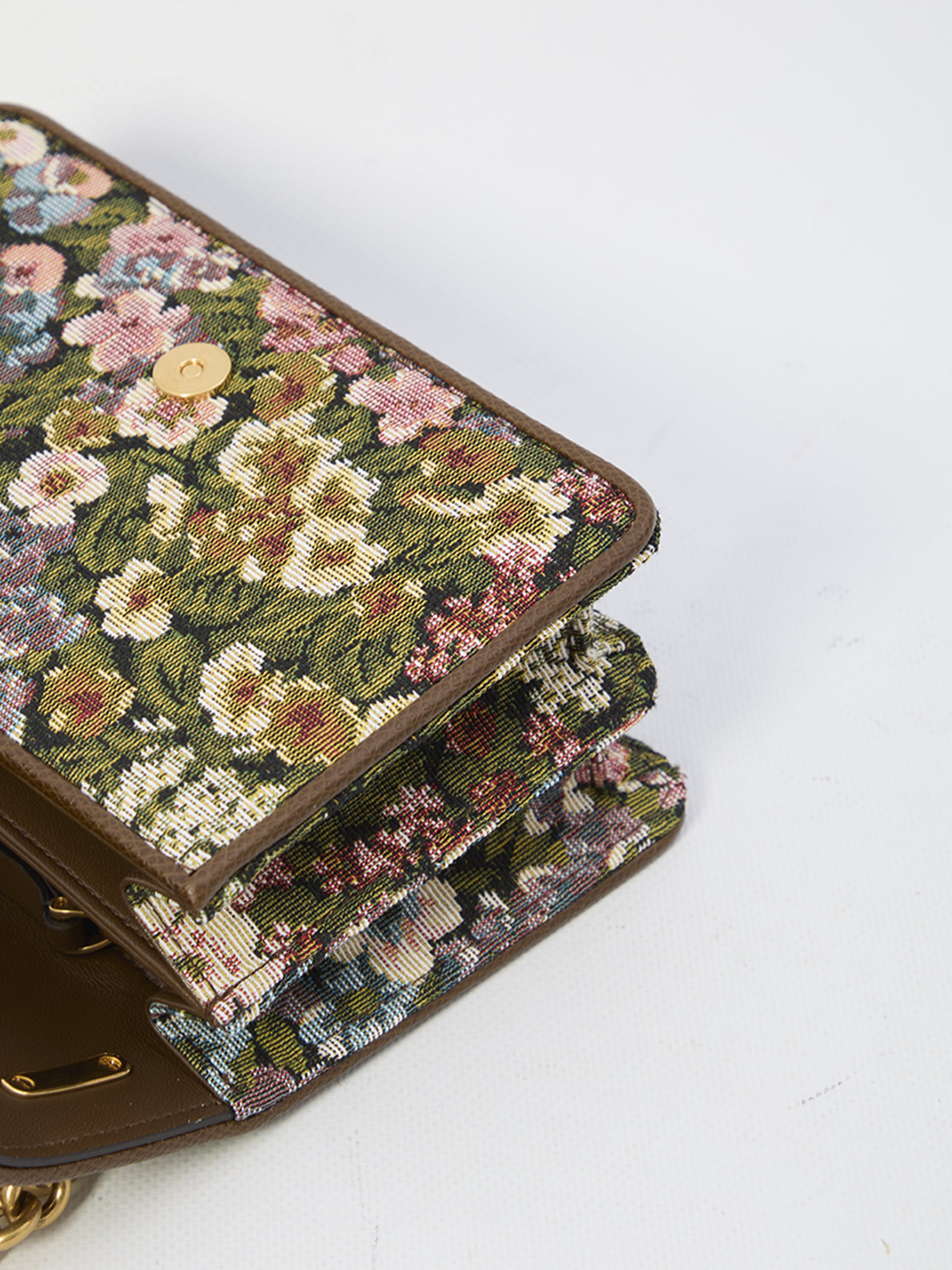 vain bag in jacquard fabric