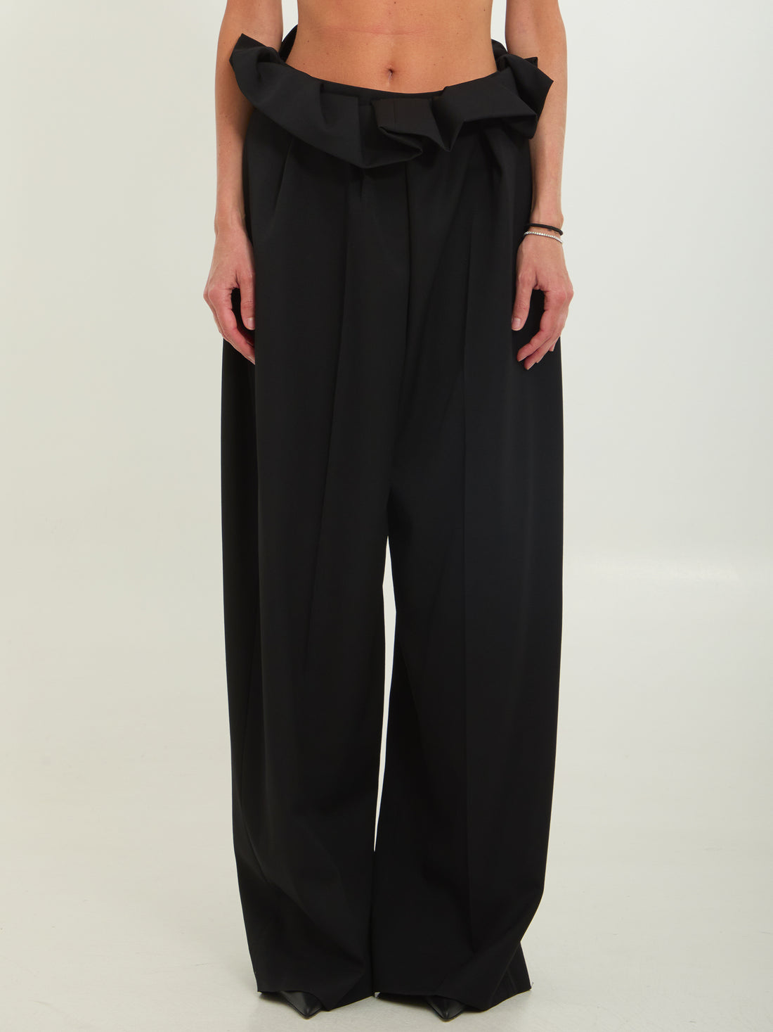 KHAITE 02 kira pleated waisted pants