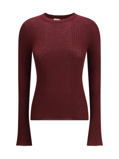 CRUNA 40 lightweight wool crew-neck sweater 