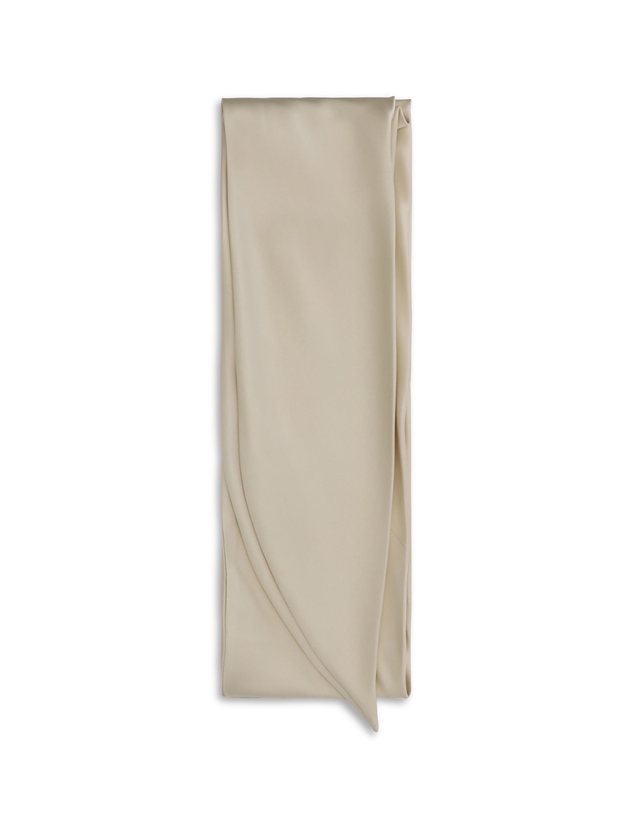 matinée satin scarf