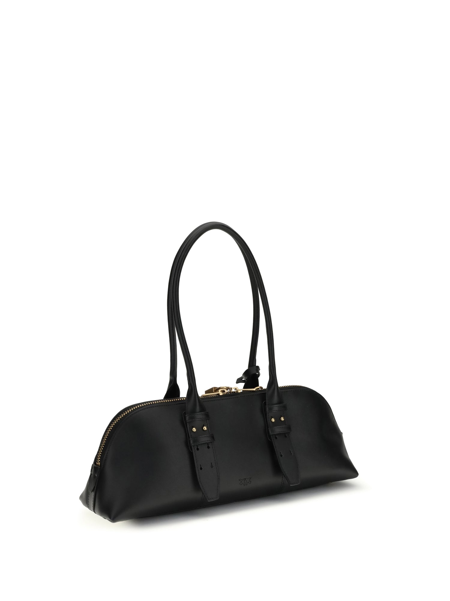 PINKO OS large bowling baguette shoulder bag