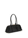 large bowling baguette shoulder bag