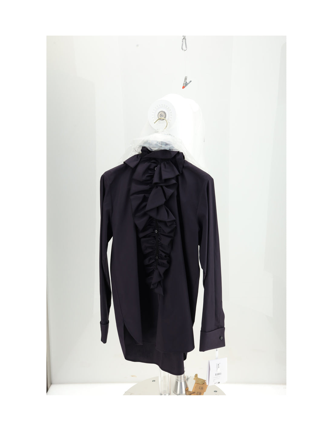 DIOR 36 chemise nd+ab-popeline