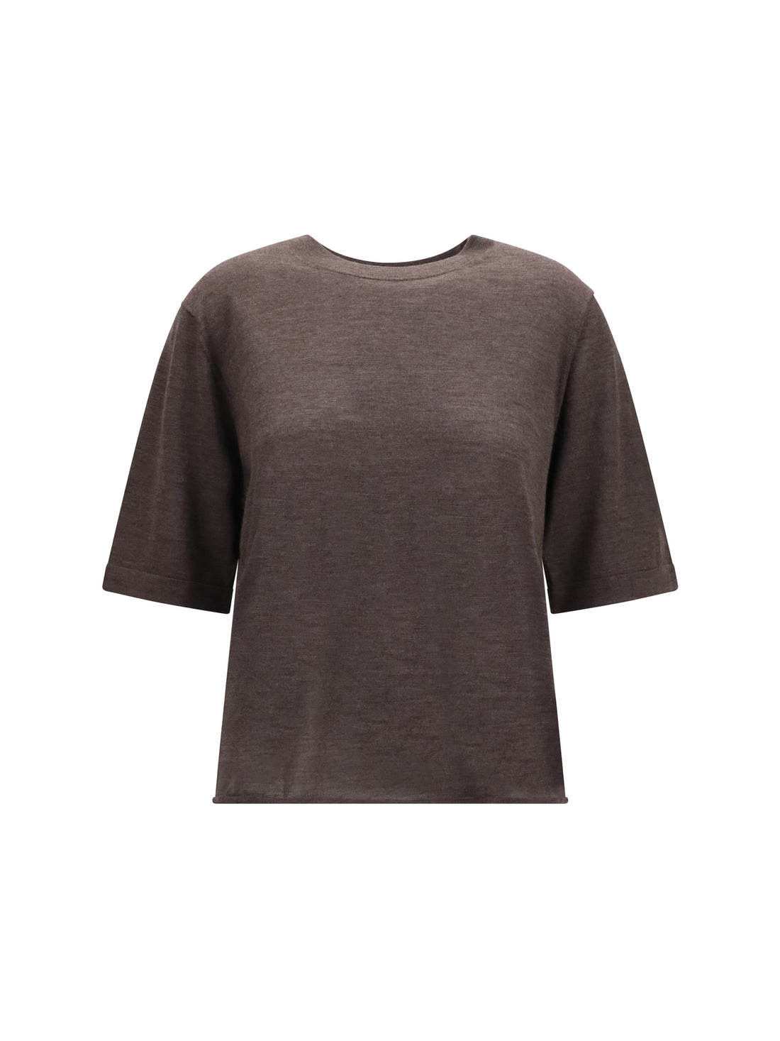 LOULOU DE SAISON L nala fine-knit cashmere t-shirt