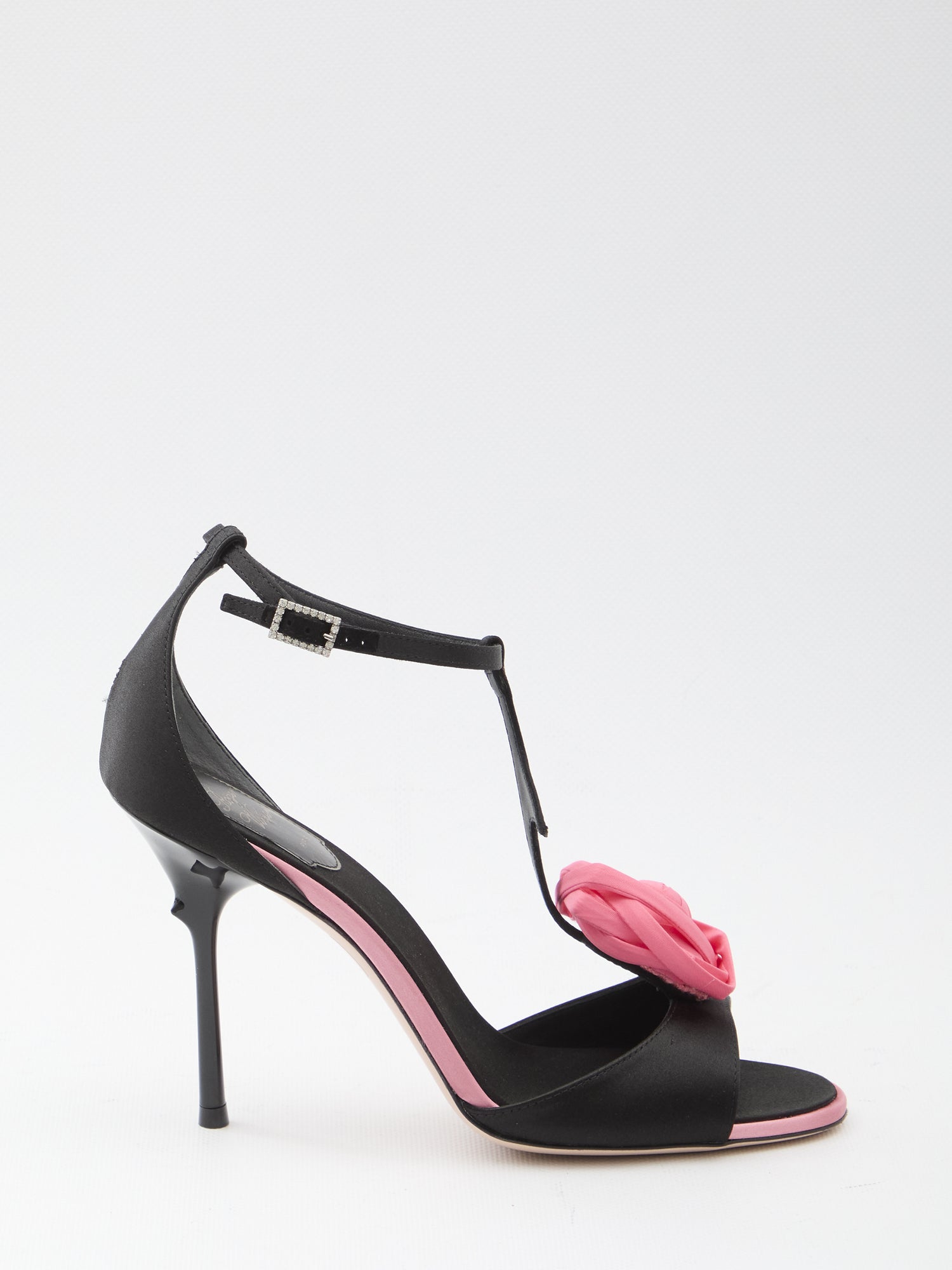 ROGER VIVIER 37 epine rose sandals