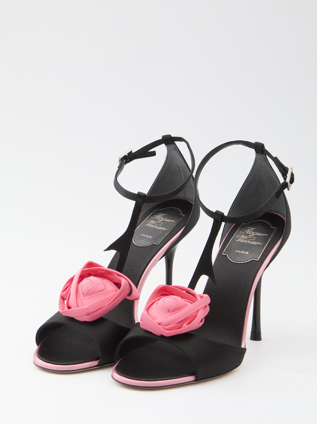 ROGER VIVIER 37 epine rose sandals