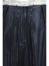 MARGIELA 44 foil-treated midi skirt