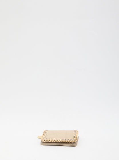 STELLA MCCARTNEY OS falabella bifold wallet 