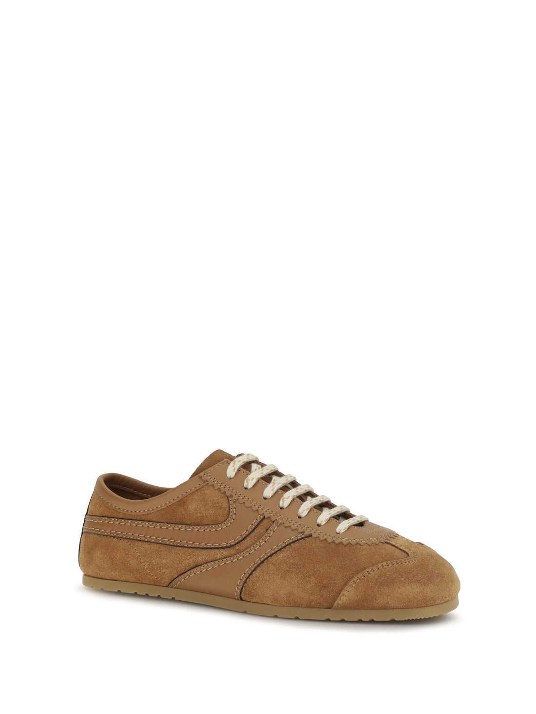 DRIES VAN NOTEN 36 suede sneakers 