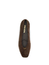 suede leather ballerinas