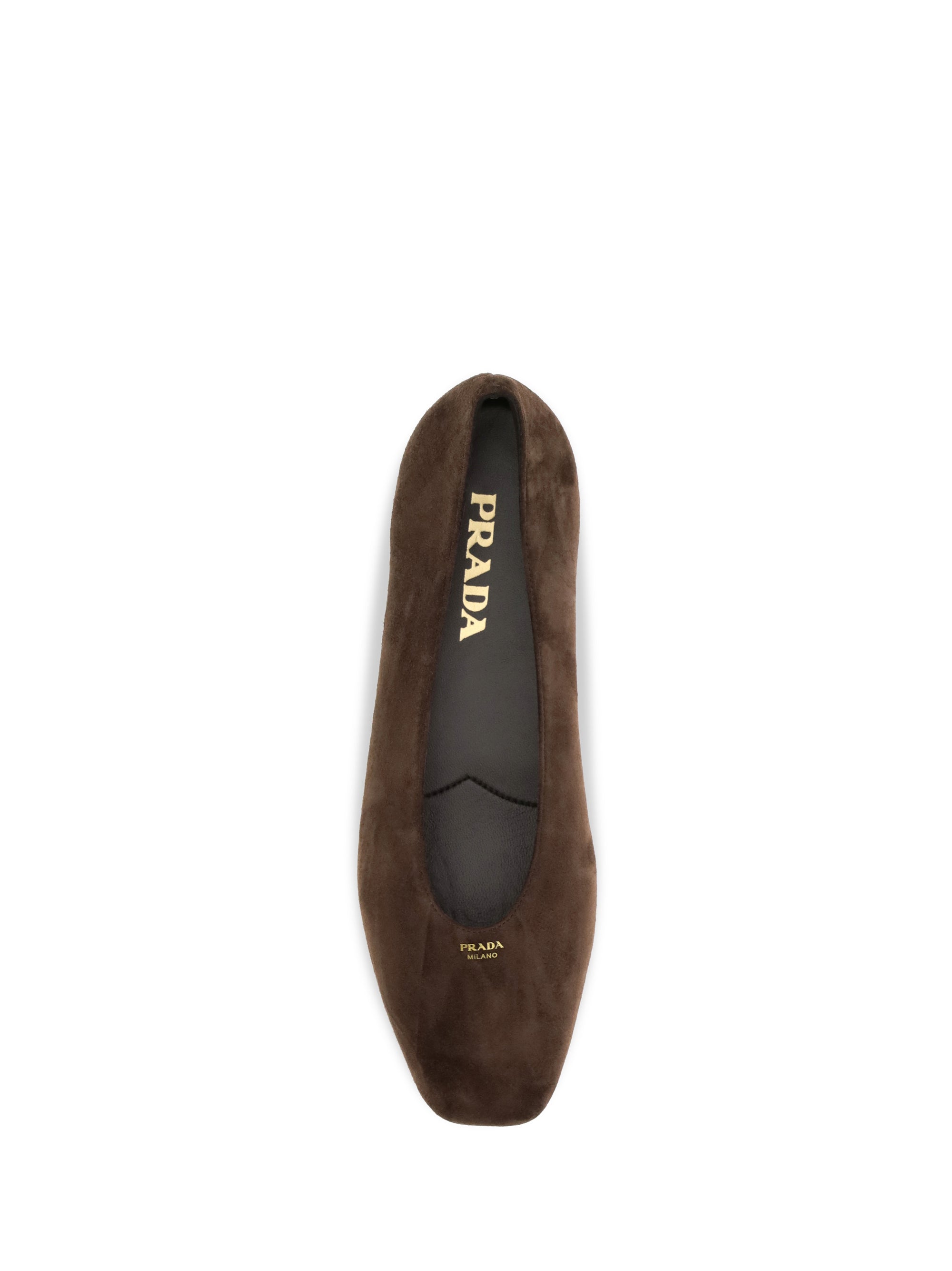 suede leather ballerinas