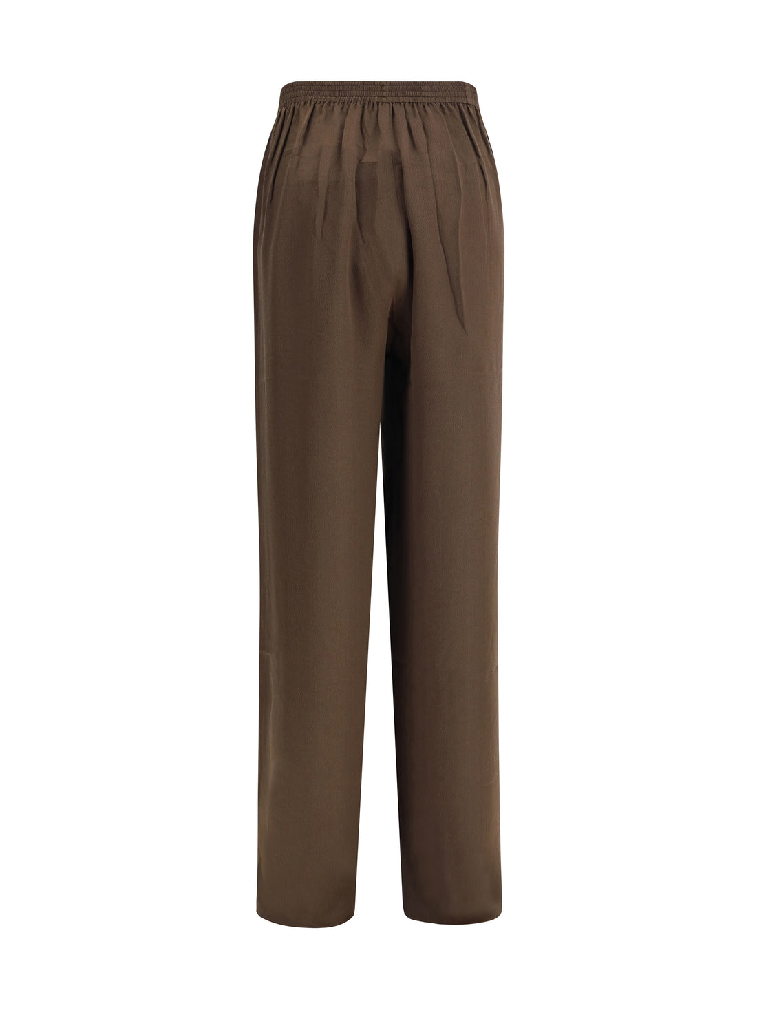 PETAR PETROV 36 silk wide leg pants