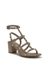 rockstud sandals with straps