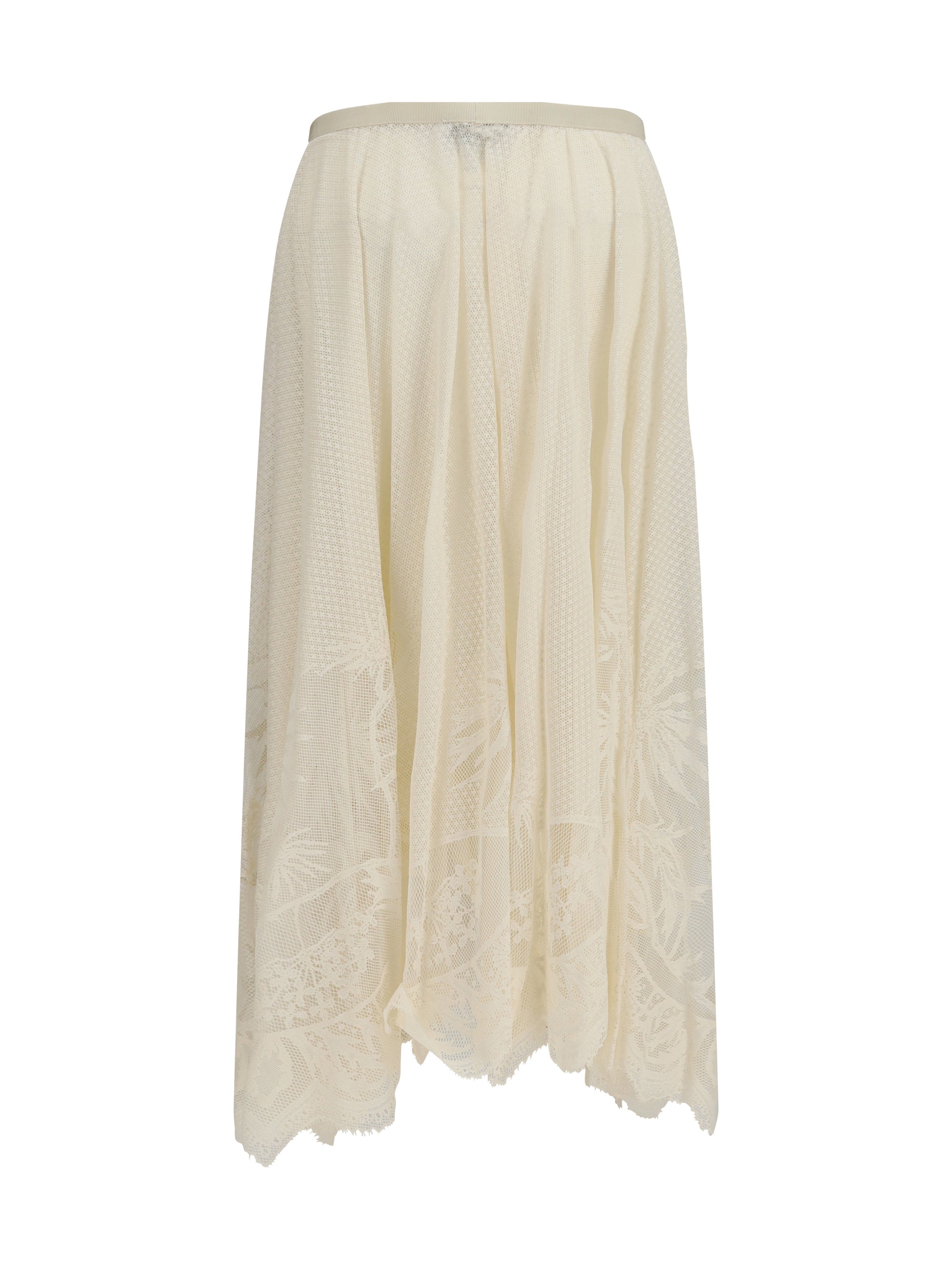 embroidered circle skirt