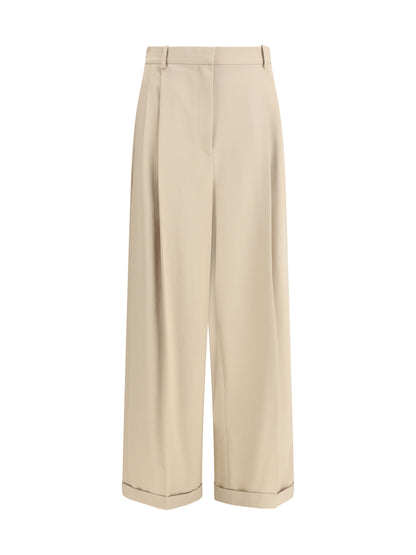 LOEWE 36 lightweight cotton gabardine trousers