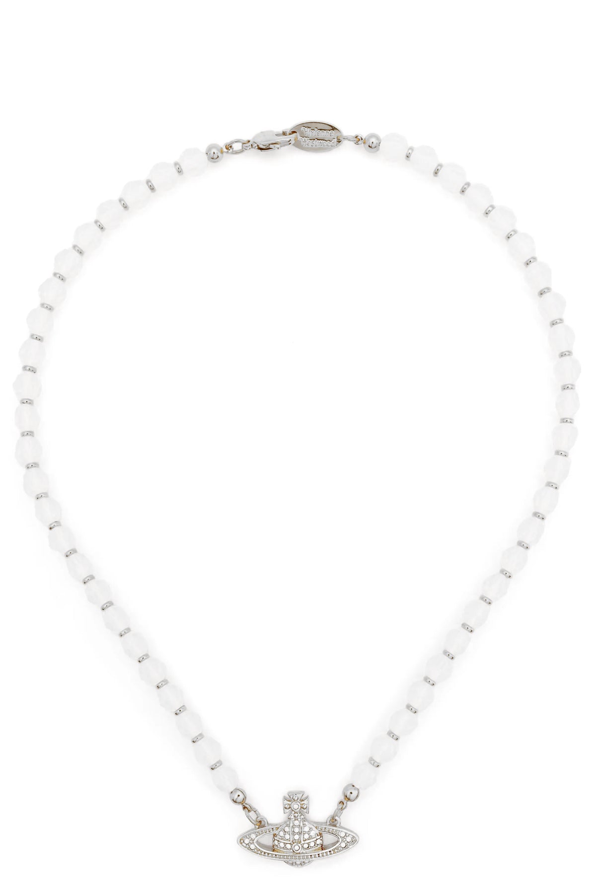 mini bas relief pearl chocker