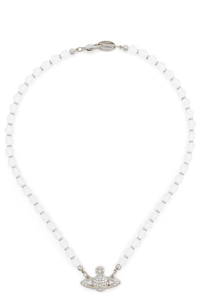 mini bas relief pearl chocker