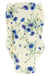 long skirt in all-over floral print cotton