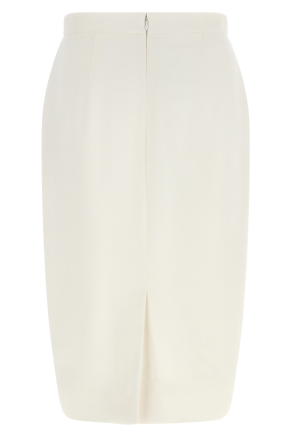 the stella mccartney midi skirt defines a new elegance through sculptural volume