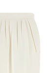 the stella mccartney midi skirt defines a new elegance through sculptural volume
