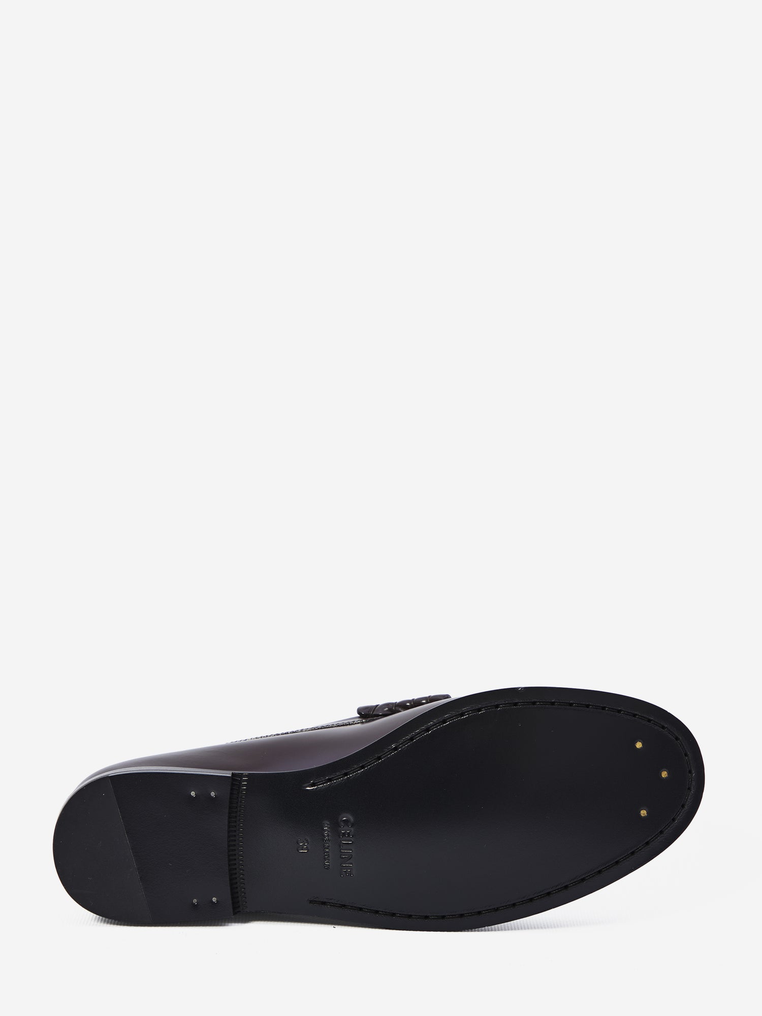 CELINE 36½ triomphe luco loafer